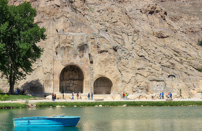 Historical landmark in Kermanshah, Iran