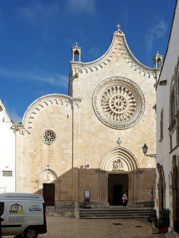 Cathedral in Ostuni, Italy
