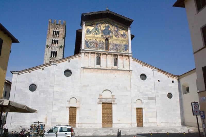 Basilika in Lucca, Italien