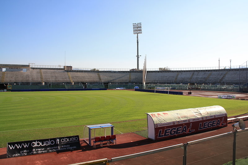 Stadion in Livorno, Italien