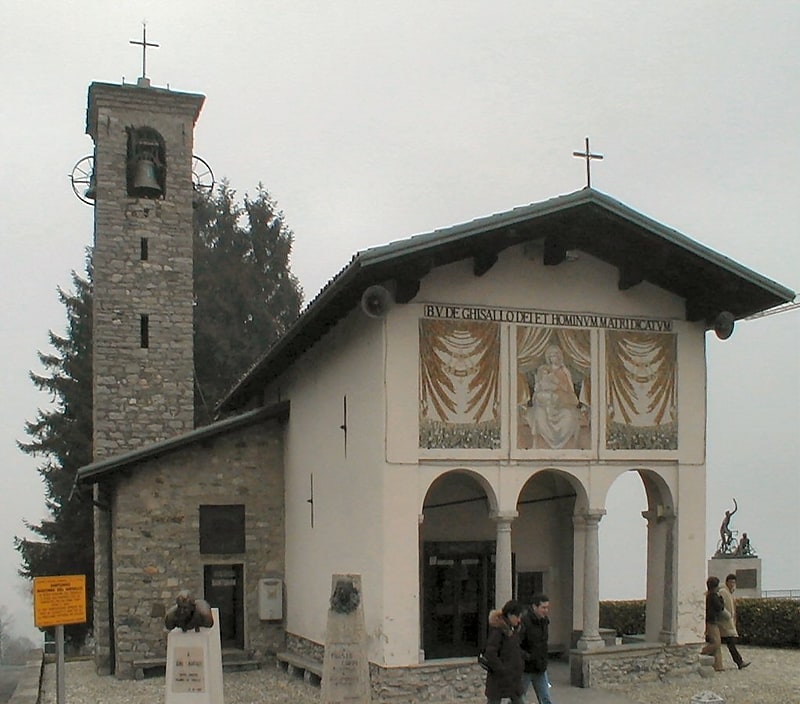 Kirche in Magreglio, Italien