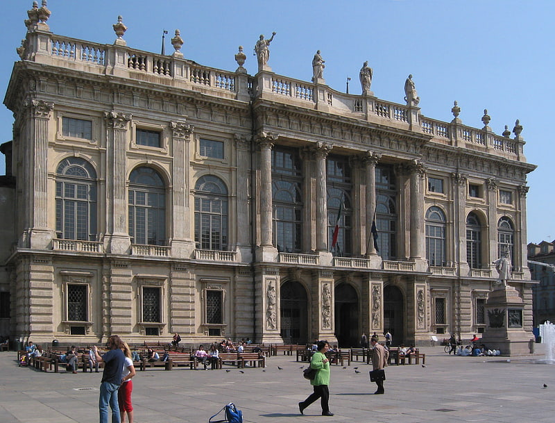 Palast in Turin, Italien