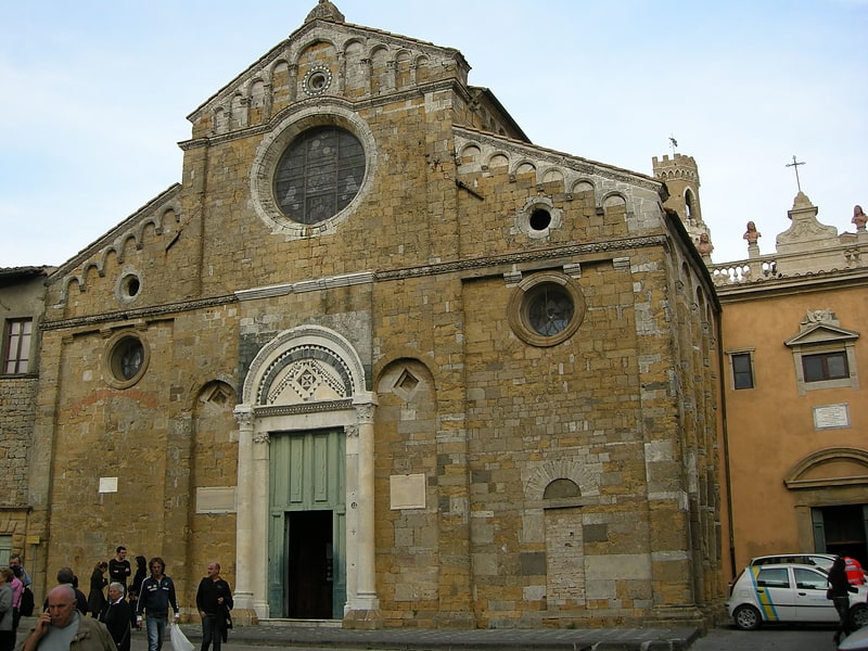 Cathedral in Volterra, Italy