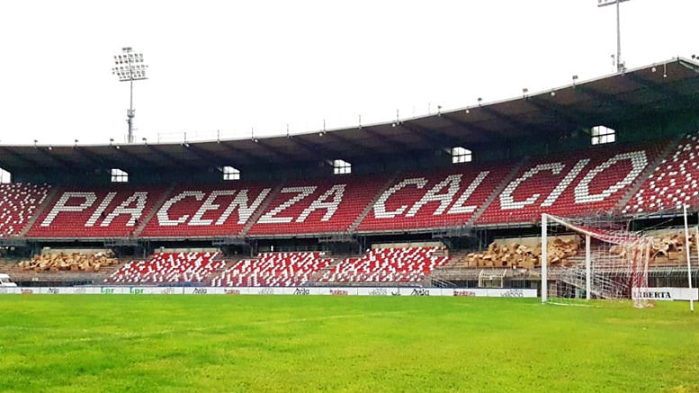 Stadion in Piacenza, Italien
