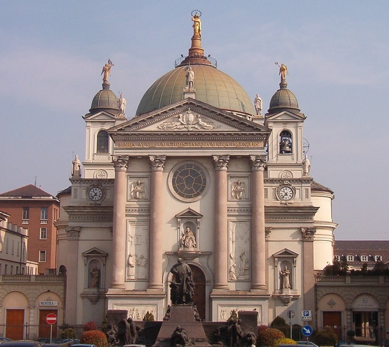 Basílica en Turín, Italia