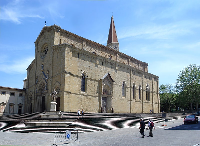 Bischofskirche in Arezzo, Italien