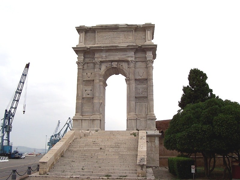 Lugar histórico en Ancona, Italia