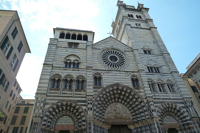 Kathedralkirche in Genua, Italien