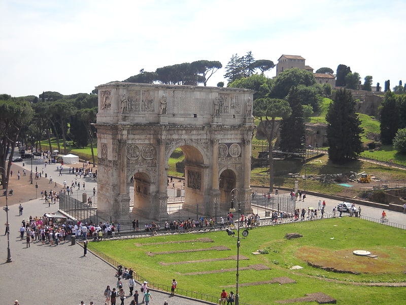 Lugar de interés histórico en Roma, Italia