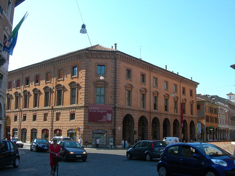 Opera house in Ferrara, Italy