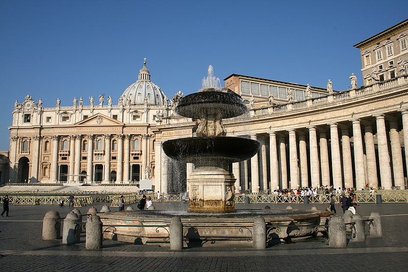 Fountains of St. Peter's Square