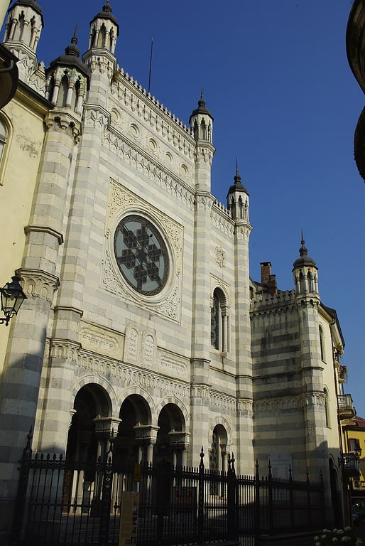 Synagogue in Vercelli, Italy