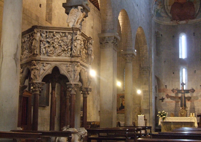 Katholische Kirche in Pistoia, Italien