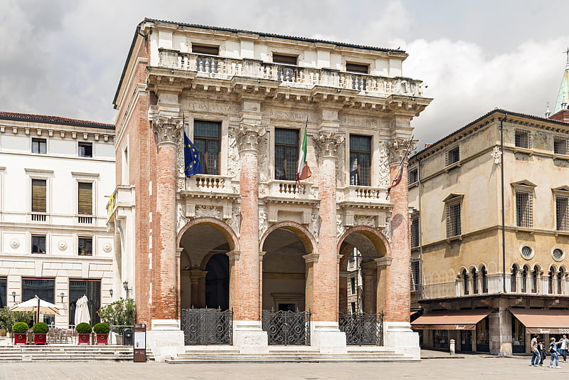 Historical landmark in Vicenza, Italy