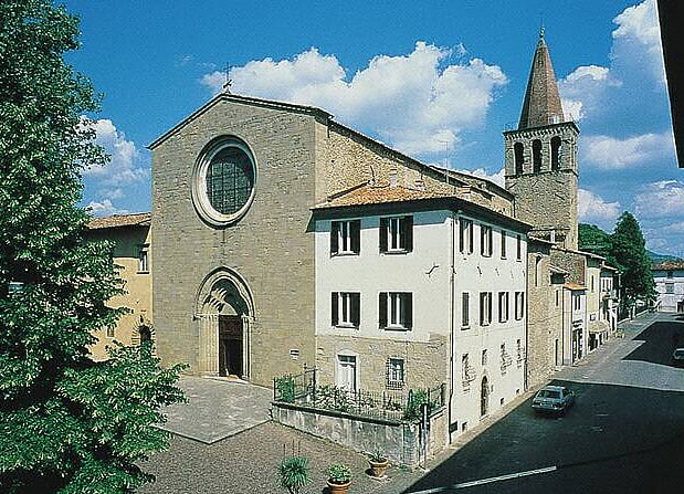 Church in Sansepolcro, Italy