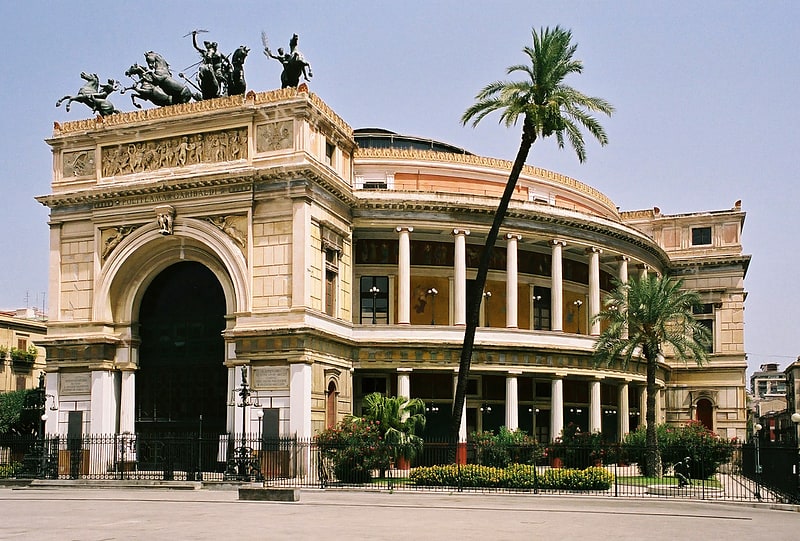 Theater in Palermo, Italien
