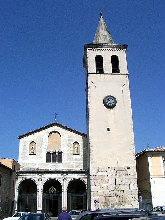 Catholic church in Spoleto, Italy