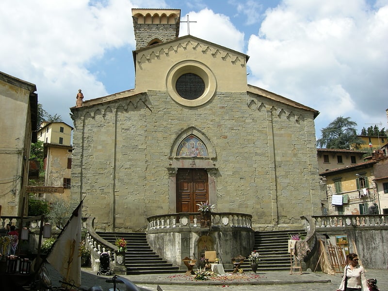 Catholic church in Pescia, Italy