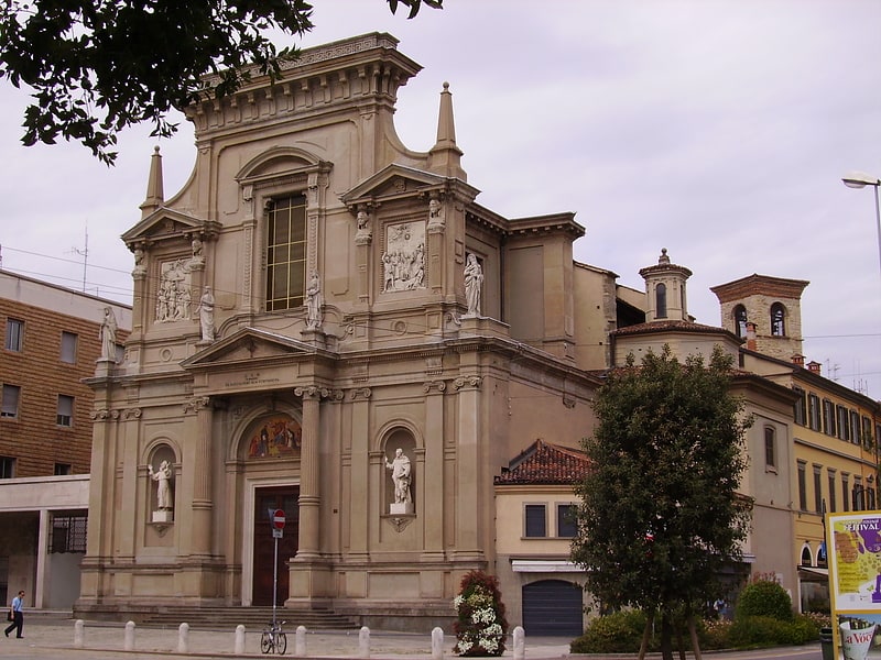 Catholic church in Bergamo, Italy