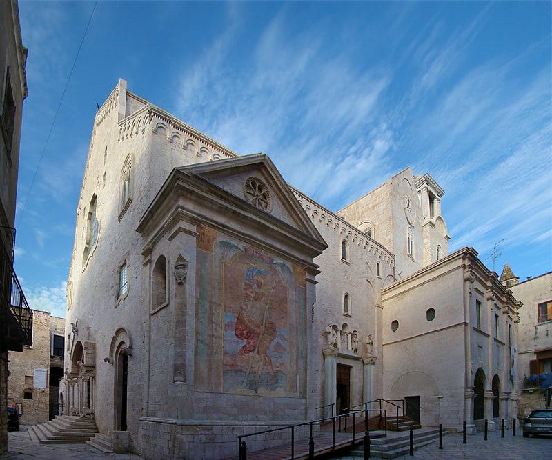 Catedral en Bisceglie, Italia