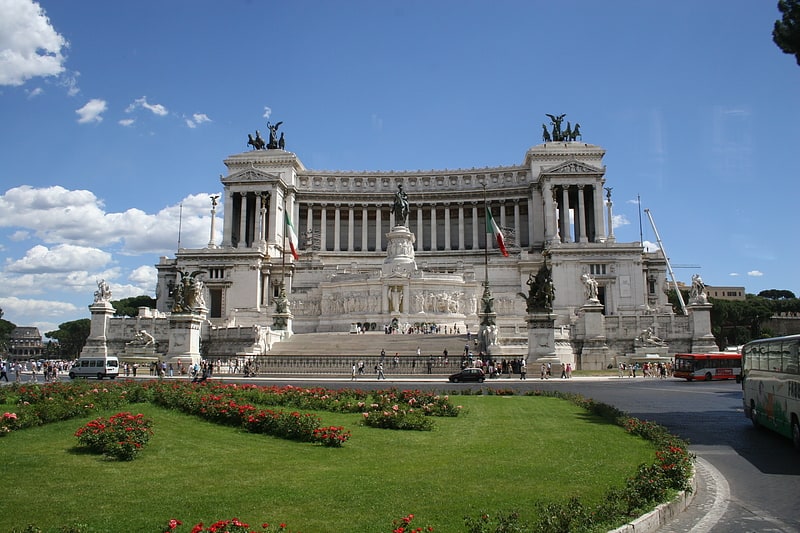 Punto de referencia en Roma, Italia