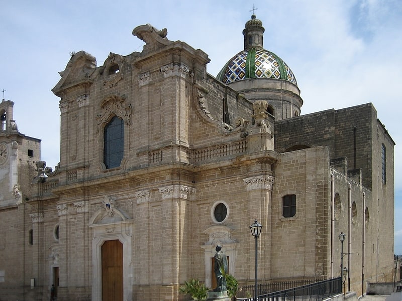 Cathedral in Oria, Italy