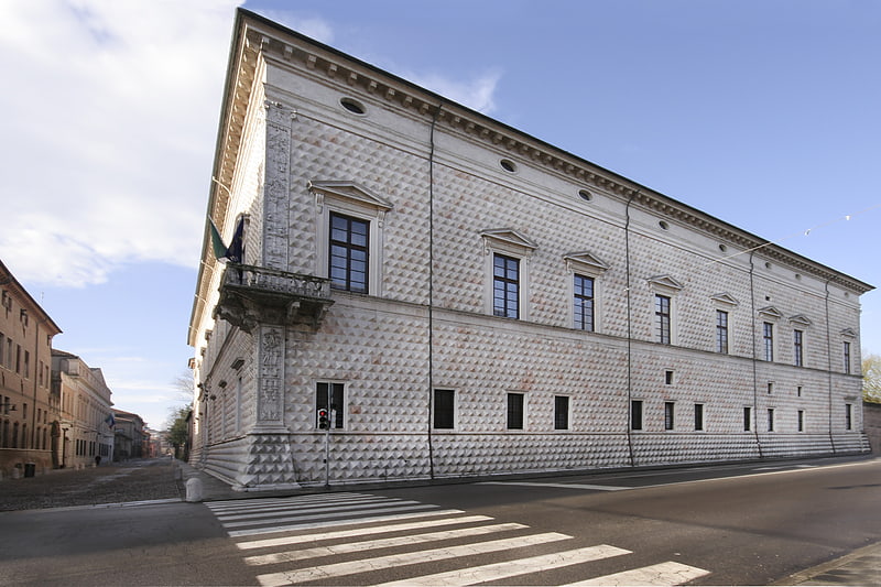 Museum in Ferrara, Italien