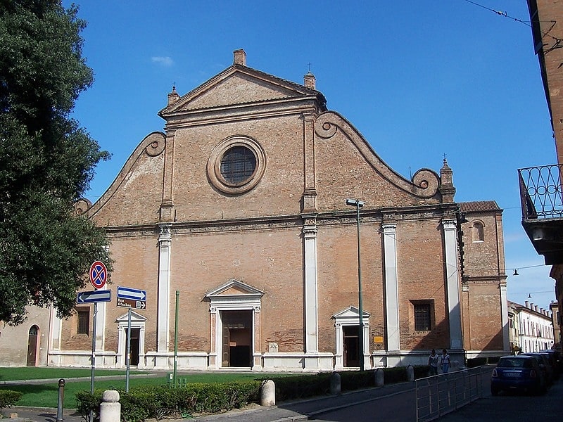 Basilica in Ferrara, Italy