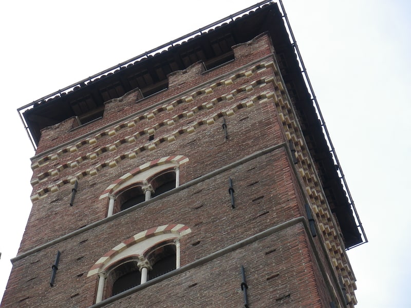 Historical landmark in Asti, Italy