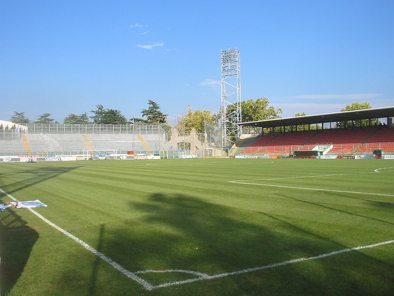 Stadion in La Spezia, Italien