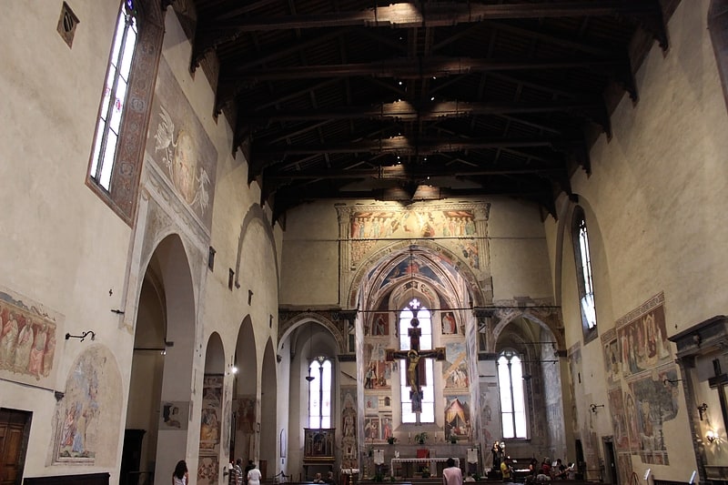 Basilika in Arezzo, Italien
