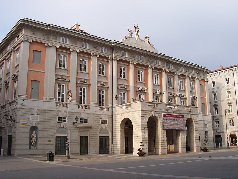 Opera house in Trieste, Italy