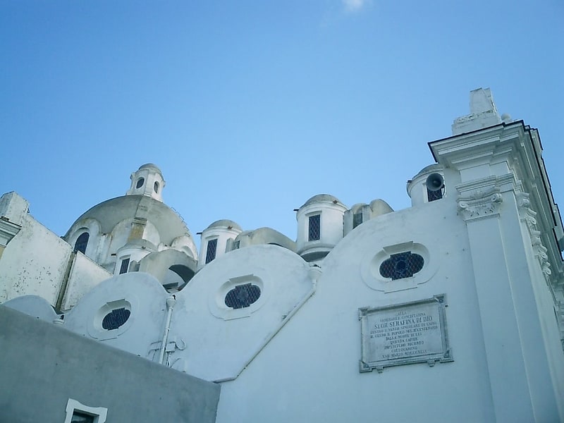 Church in Capri, Campania, Italy