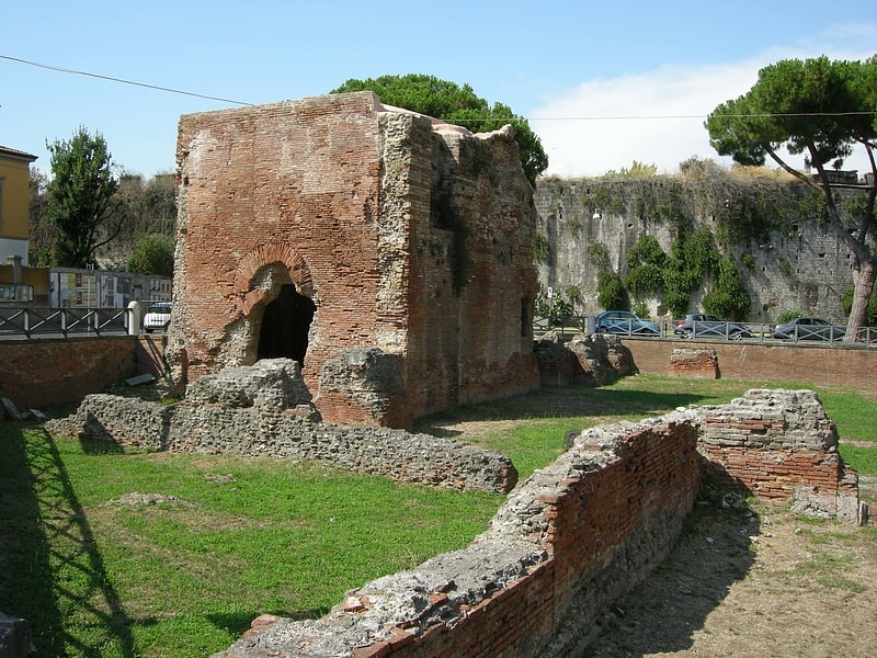 Archaeological site in Pisa, Italy