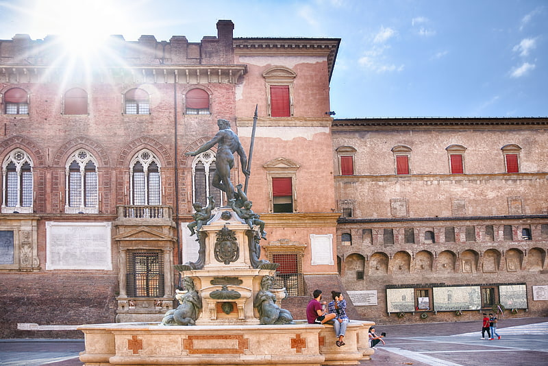 Fountain in Bologna, Italy