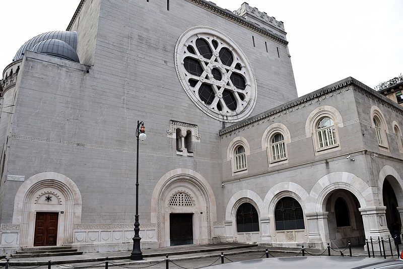 Jewish house of worship in Trieste, Italy