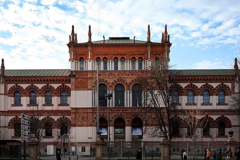 Naturkundemuseum in Mailand, Italien
