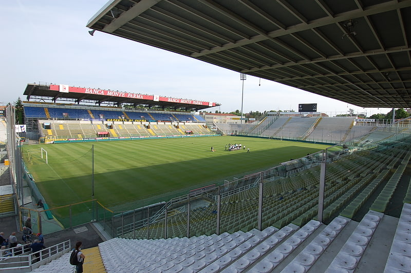 Stadion in Parma, Italien
