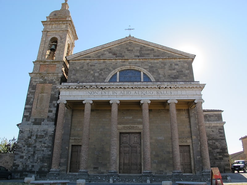 Église catholique à Montalcino, Italie