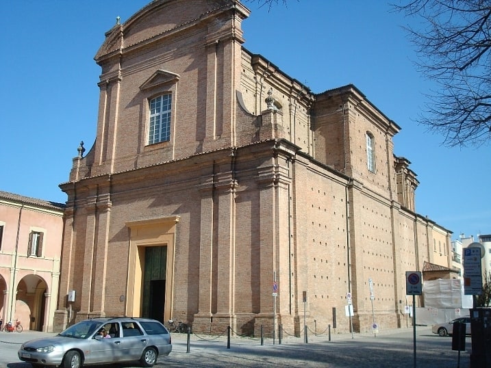 Catholic church in Cesena, Italy