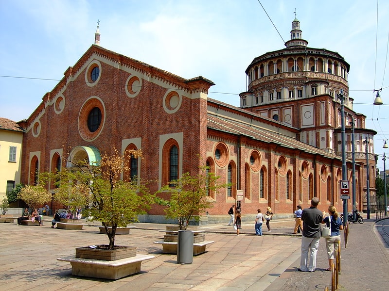 Kościół w Mediolanie, Włochy