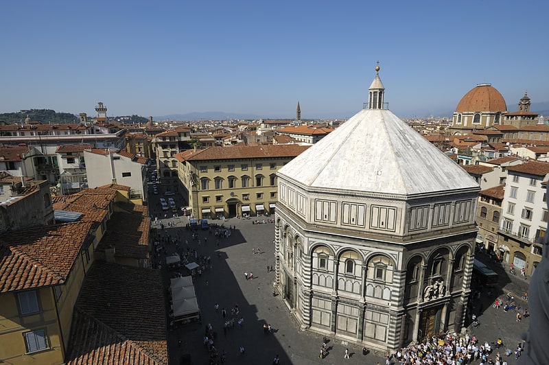 Baptistery in Florence, Italy