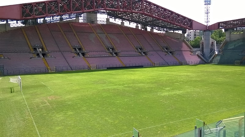 Stade de football à Trieste, Italie