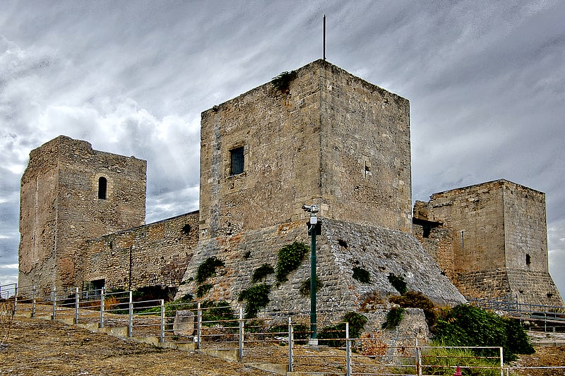 Castle in Cagliari, Italy
