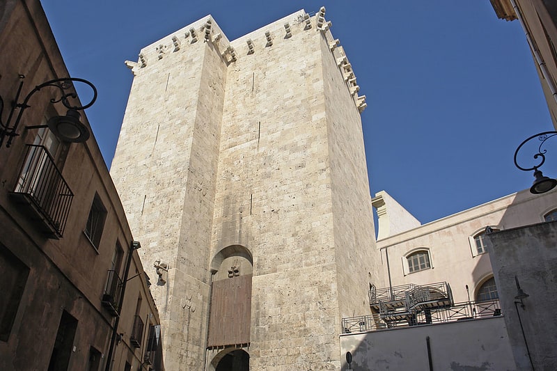 Tower in Cagliari, Italy