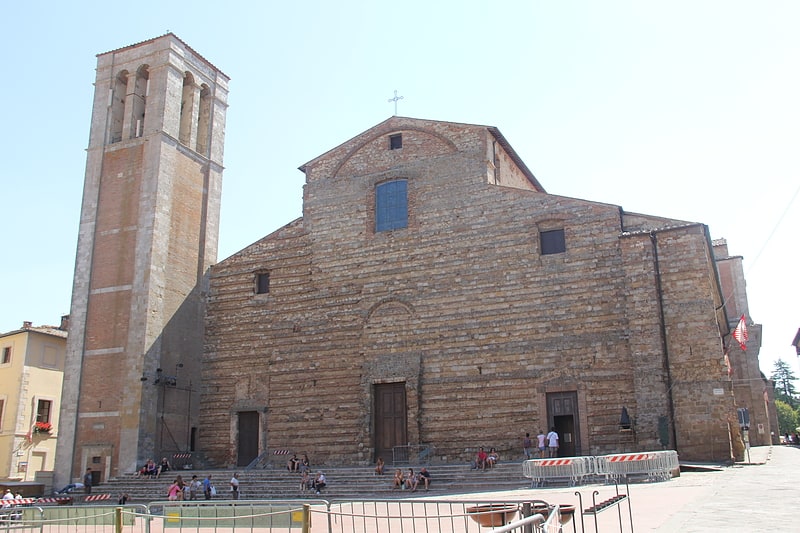 Catedral en Montepulciano, Italia