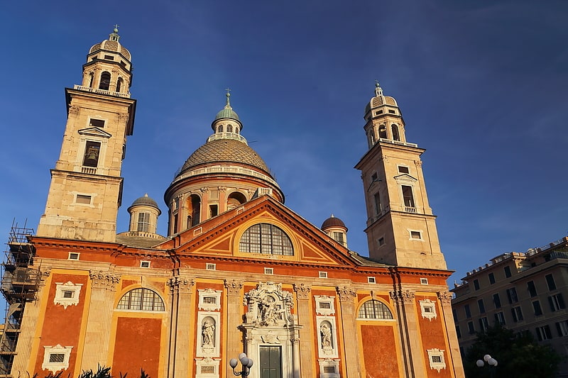 Kościół katolicki w Genui, Włochy
