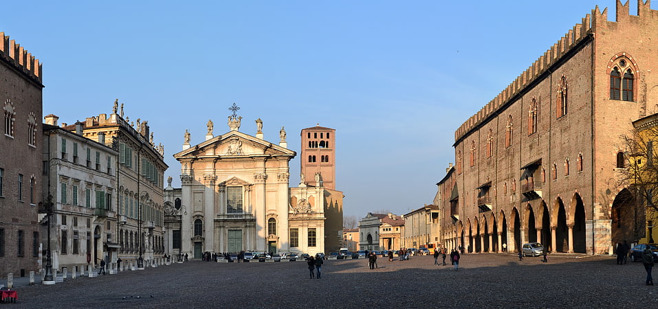 Kathedrale in Mantua, Italien