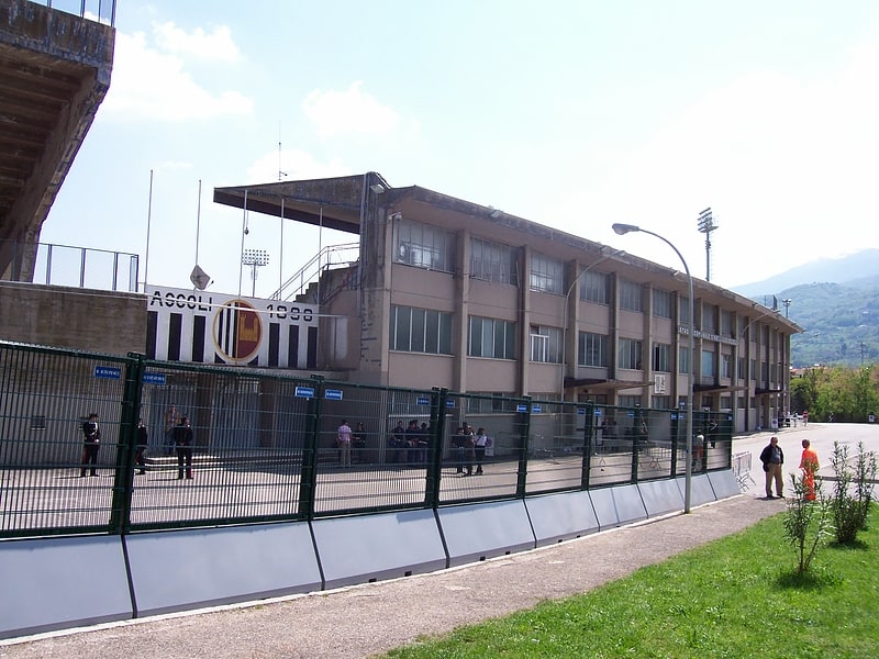 Stadion in Ascoli Piceno, Italien