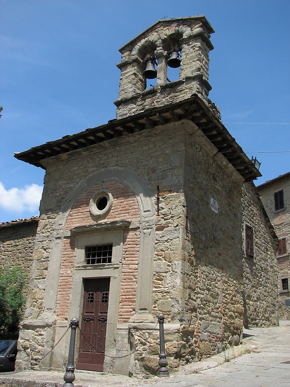 Catholic church in Cortona, Italy